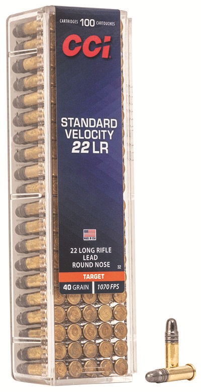 CCI 0032 STD VEL 22LR 40GR 100 - Smith Savings Week